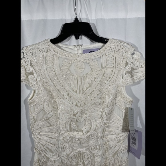NEW JS Collections Soutache Embroidered Dress 8 - Picture 6 of 12